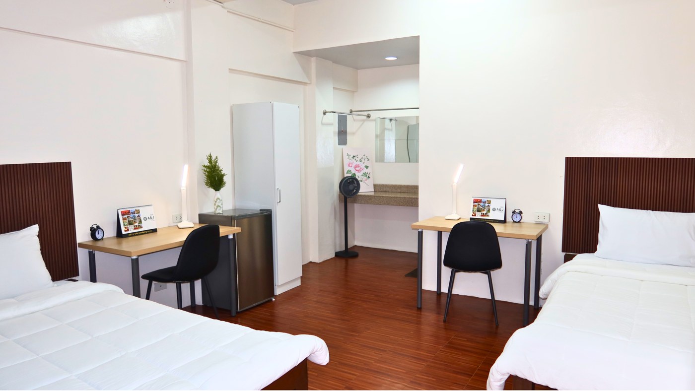 A&J Eco Campus Deluxe Twin Room