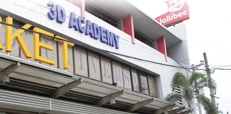 3D Academy 学校の外観