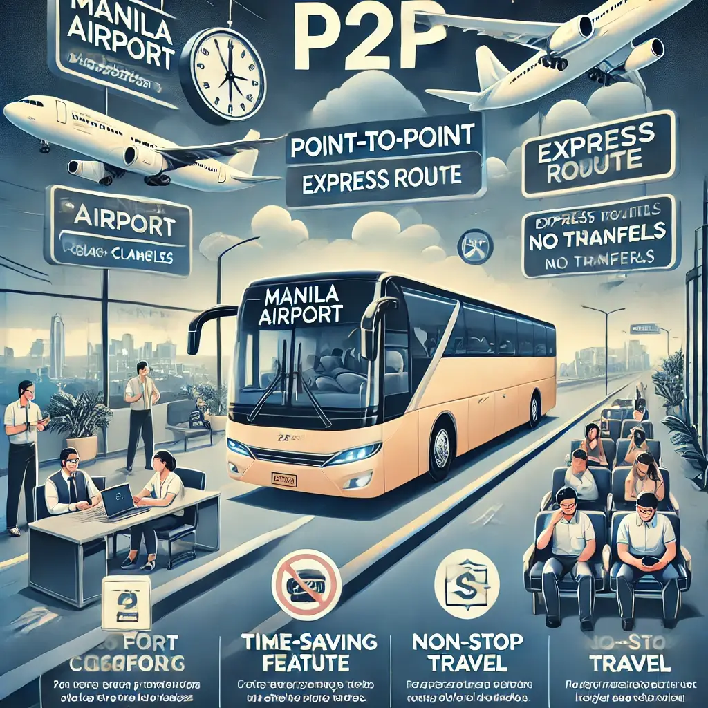 マニラ空港からクラーク（アンヘレス）へのP2Pバス移動ガイド｜P2Pバス利用のメリット