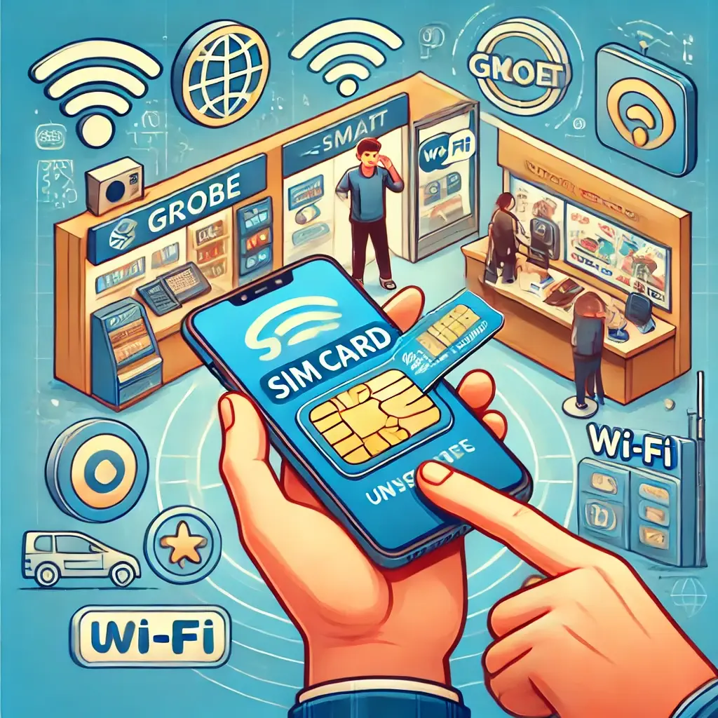 フィリピン留学中のインターネット環境|Wi-FiとSIMの確|2. SIMカードとデータプラン