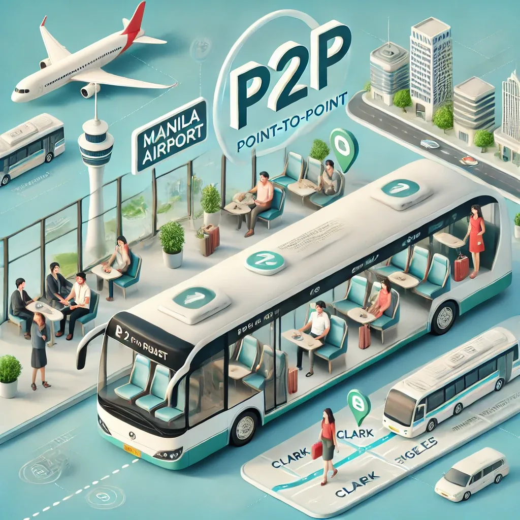 マニラ空港からクラーク（アンヘレス）へのP2Pバス移動ガイド｜P2Pバスとは？— フィリピンにおける